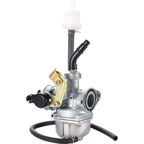 Carburador de repuesto pz19 de 19 mm para estrangulador de cable para ATV, moto de cross y kart de 90 cc, 110 cc y 125 cc. (1/5)