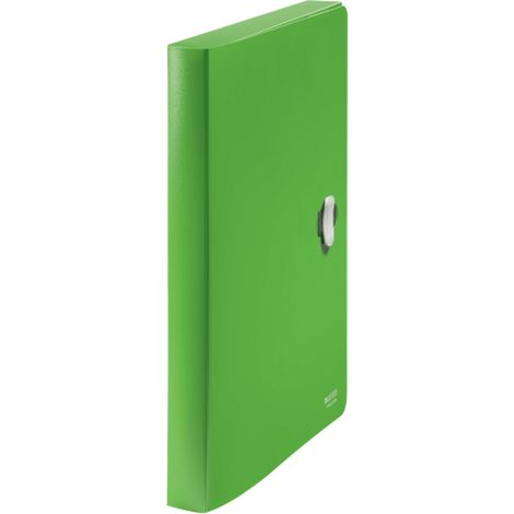 CARPETA POLIPROPILENO DE PROYECTOS 38MM Y CIERRE BROCHE GIRATORIO A4 RECYCLE VERDE LEITZ 46230055