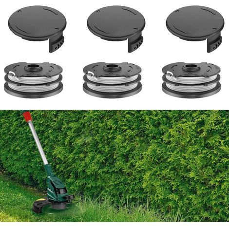 Set mit 3 Rollen mit Rollenabdeckung für Parkside PRTA 20-Li A1- IAN 311046, PRTA 20-Li B1- IAN 330831, PRTA 20-Li B2- IAN 334231, PRTA 20-Li C3- IAN 334231, PRTA 20-Li C3- IAN 3513, APRTA 750-550 351 (1/4)