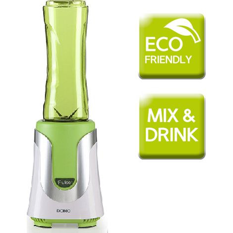 Smoothie Maker To-Go - Blender in Grün - inkl. Trinkflaschen in 2 Größen (1/5)