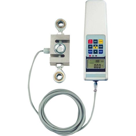Dynamomètre traction & compression LCD à capteur externe - 1000 kg (1/4)