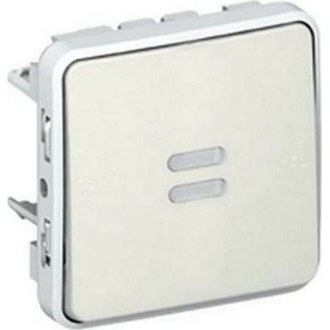 Legrand 069613 - INTERRUPTOR ILUMINADO PROG PLEXO COMPOSABLE BLANCO - 10 AX