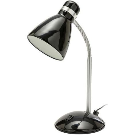 LAMPADA DA TAVOLO 'BAKER' E27 - 7 W - nera