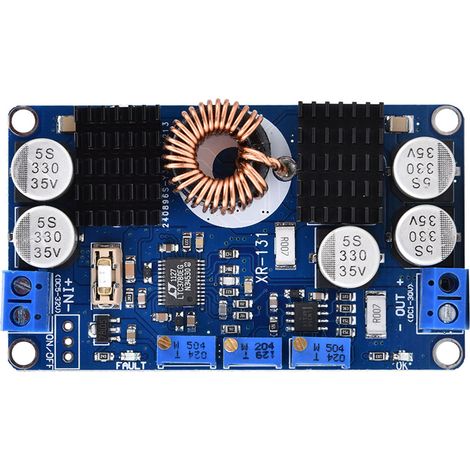 Module de charge régulateur de tension automatique élévateur/abaisseur LTC3780, 5 V-32 V CC vers 1 V-30 V CC, 10 A (1/5)