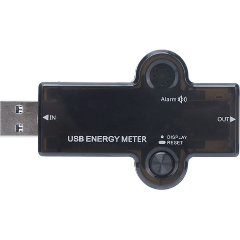 Testeur Bluetooth USB C, multimètre numérique LCD multifonctionnel, testeur de tension, de puissance et de capacité pour l'électronique (1/5)