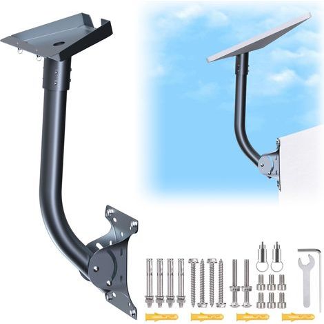 Starlink Gen 3 Bracket, Starlink Adjustable Mounting Kit Compatible with Standard V3 Starlink Satellite Dish, Starlink Wall Mount/Roof Mount, Starlink Gen 3 Mount (1/4)
