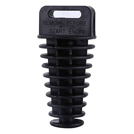 Tappo di scarico per moto Keenso, marmitta per moto Dirt Bike 2 a 4 tempi, 27 mm-48 mm (nero) (1/5)