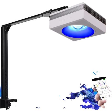 Aquarienleuchte, WLAN-Steuerung, Vollspektrumlicht, 1 WLAN-Montageleuchte, EU-Stecker (1/2)