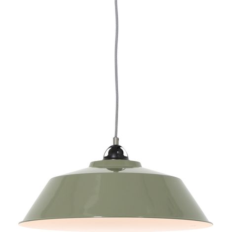 Mexlite - lampada a sospensione - Nove - verde - metallo - Ø 42cm (1/4)