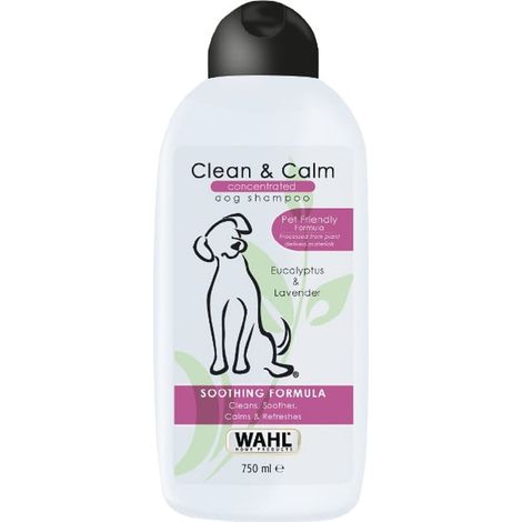 WAHL Clean & Calm - shampoing pour chien - 750ml