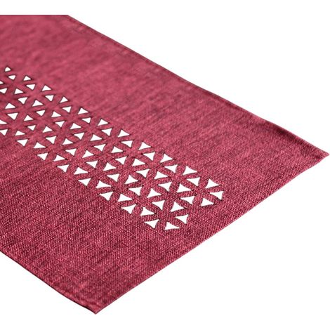 Runner De Table - 30 X 180 Cm - Tissu Polyester Doux Et Résistant - Pour Décoration Intérieure Extérieure Mariage Fête - Lot De 1 (1/5)