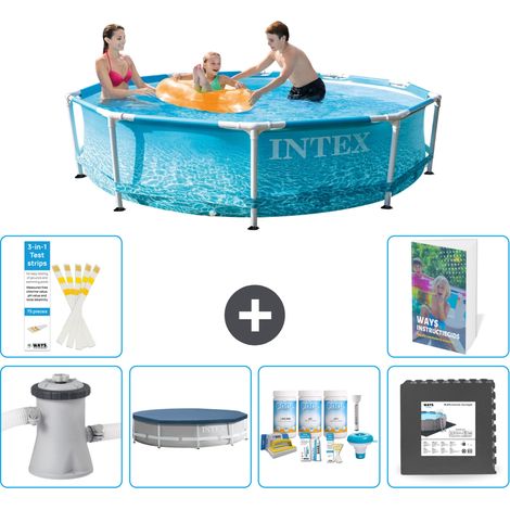 Frame Pool Rund - 305x76 cm - 7-teilig S238