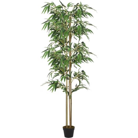 Bambusbaum Künstlich 1520 Blätter 200 cm Grün