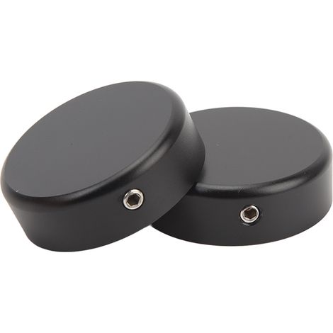 Gabelschaftabdeckung, 2-teilig, robust, ansprechendes Design, obere Achsmutternkappe für CMX 250, 300 und 500, schwarz (1/5)