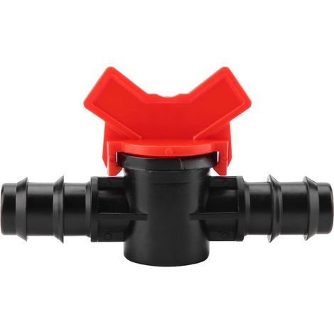 Robinet de réglage d'eau pour aquarium en plastique 1/2'' – débit ajustable, 3 tailles disponibles (1/5)