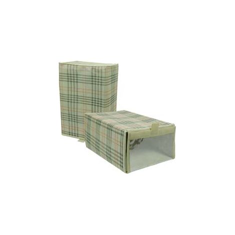 SCATOLA PER SCARPE CON FINESTRELLA IN TNT cm. cm.35x23x1.   FERR 199582