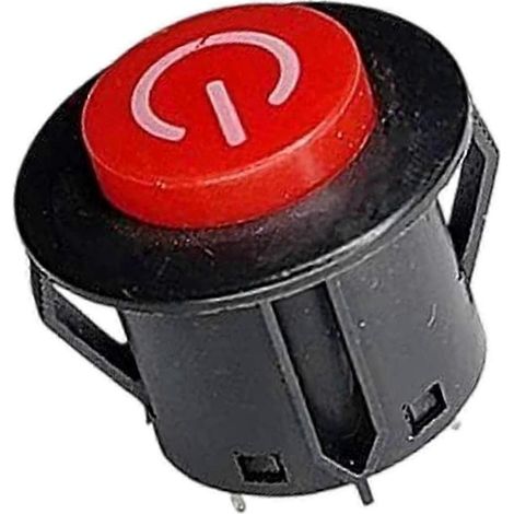 Compatible avec les voitures électriques pour enfants de 12 pouces : bouton marche/arrêt, interrupteur et démarreur de rechange en bon état. (1/5)
