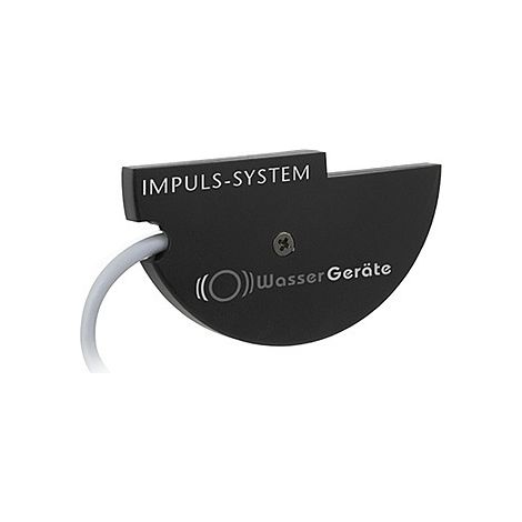 Compteur d'eau avec capteur optique d'impulsions et détection de reflux, impulsion K10 (10 l par impulsion)