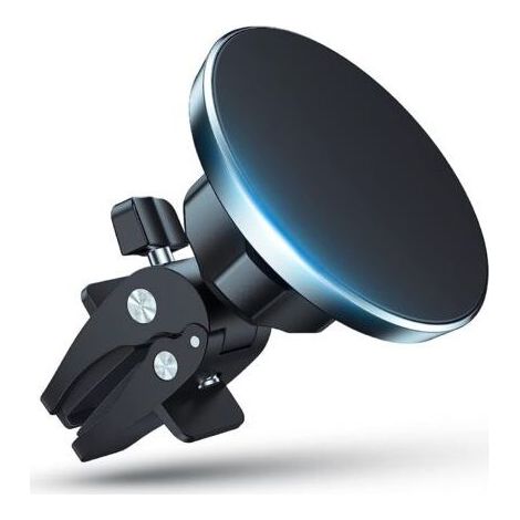 Support magnétique pour téléphone de voiture, rotation à 360° – compatible avec Mag-Safe et iPhone 17, 16, 15, 14, 13 et 12 pouces. (1/5)