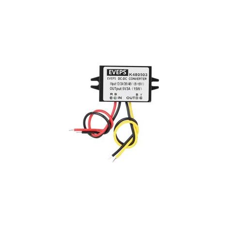 DC-DC 12V/24V/36V/48V à 5V 3A Buck Converter Module d'alimentation abaisseur