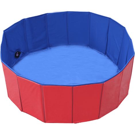 Piscine Pour Chien - Piscine Enfant Pliable Résistante Au Froid Et Au Soleil - Pour Chiens Grands - 1 Pièce (1/4)