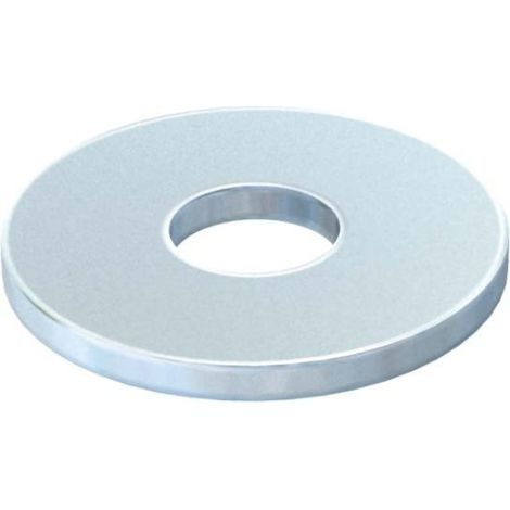 OBO Bettermann Großflächenscheibe M5,Ø20mm Stahl galvanisch verzinkt, 100 Stück, 3403041