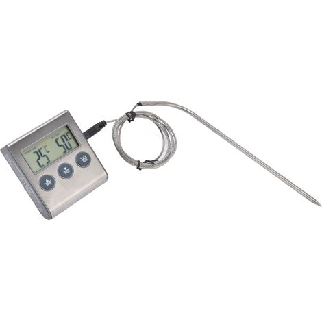 Digitale Touchscreen-Lebensmittelthermometer, hochpräzise, wasserdicht, tragbar, Fleischthermometer für Kochen, Grillen und Küche (1/5)