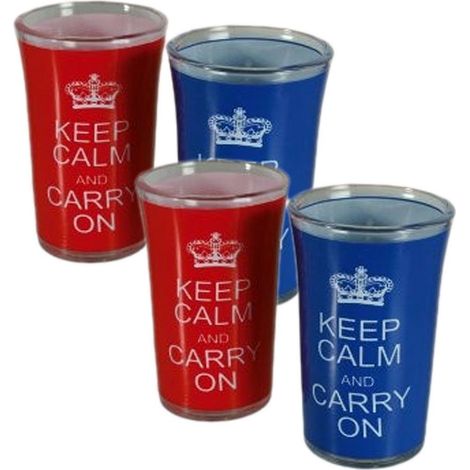 Set de mini verres Keep Calm ...