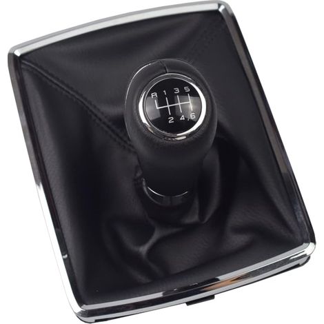 Pommeau de levier de vitesse manuel automatique 6 vitesses pour Mercedes Benz W204 W207 A207 W212 C204 C63 C300 C250 2008-2014 (R6 vitesses - 14,5 mm) (1/5)
