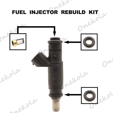 Injector repair kit and seal compatible with Audi, Volkswagen A4, A6, Passat 2.0, B5 06B133551T (1/2)
