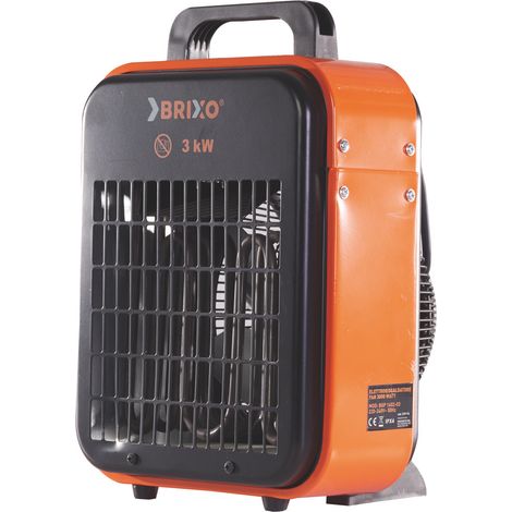 GENERATORE ARIA CALDA BRIXO FAN 3000W - L27xP25xH40 CM