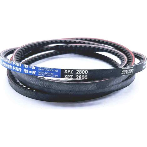 Courroie type trapézoïdale crantée XPZ2800