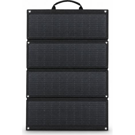 Pannello solare pieghevole 100 W monocristallino per campeggio (1/5)