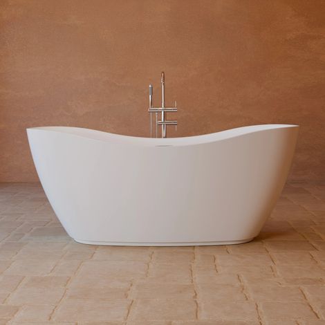 Vasca freestanding - Exquise 160 blanche -  Bianco - 160 x73 x67 cm, by SPALINA