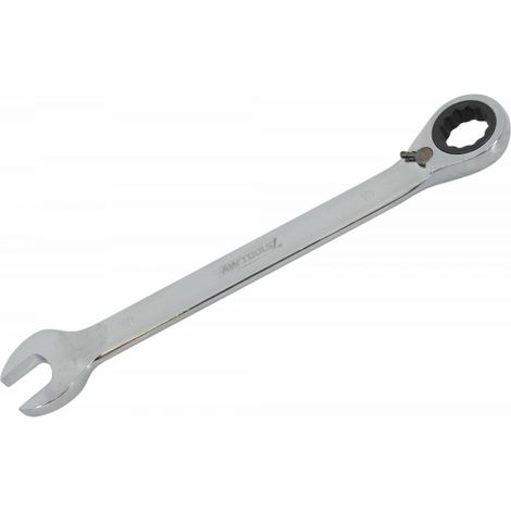 Llave combinada de carraca Awtools de 13 mm con interruptor
