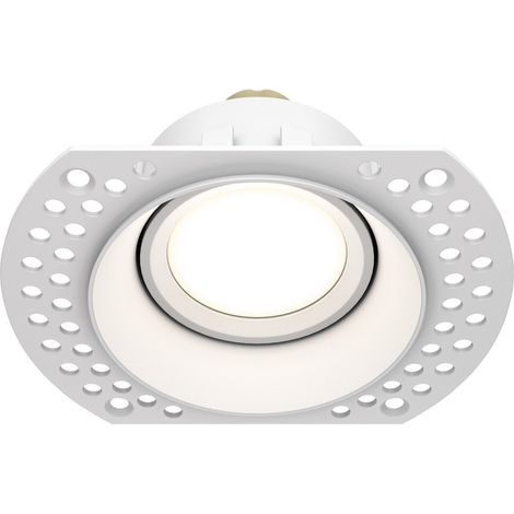 Maytoni Dot Foco empotrable redondo sin marco blanco 1xGU10 (1/2)