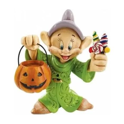 Figura da collezione enesco Disney Dopey Halloween colori vivaci