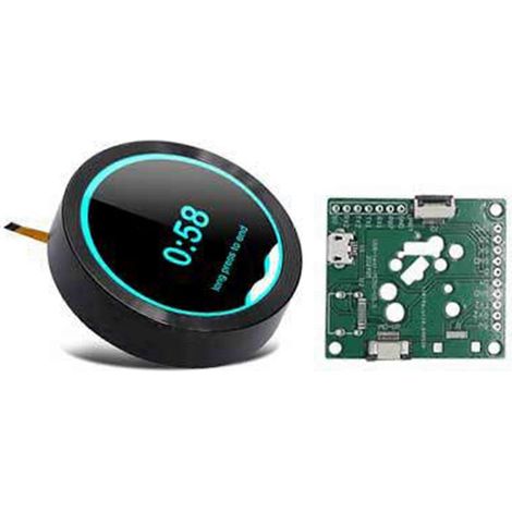 ESP32-S3 LVGL Entwicklungsboard mit 2,1-Zoll-Drehbildschirm, intelligentem LCD-Taster und Adapterplatine für A (1/5)