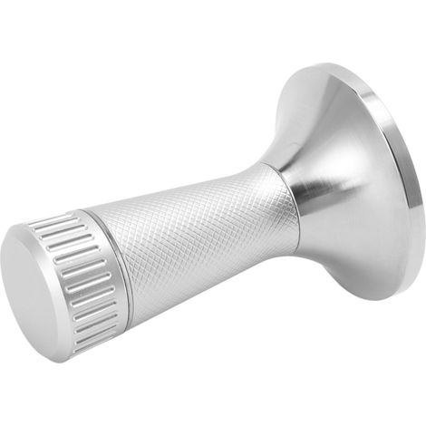Kaffeerührer- und Temperierset aus Edelstahl, 2-in-1, Kaffeetemperiergerät und 58,3-mm-Dosiernadel für die Küche, Silber (1/5)
