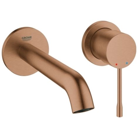 Grohe Essence, mitigeur lavabo 2 trous, saillie 183mm, montage (1/2)