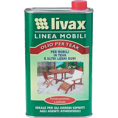 Livax Olio per Teak 1 L Nuncas (1/5)