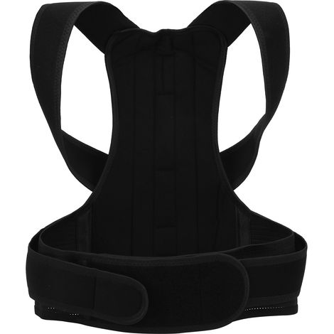 Ceinture correctrice de posture en acier pour adulte, soutien lombaire et dorsal, correction de la bosse, taille M (1/5)