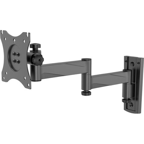 SpeaKa Professional Support mural pour écran SP-WMM-202S 1 Écran(s) 33,0 cm (13) - 76,2 cm (30) noir inclinable, mobi