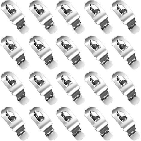 CCYKXA 24-Piece Spring Clip Picture Hooks for Picture Frames and Canvases, for Hanging Photos, Paintings, and Artwork at Home or in the Office