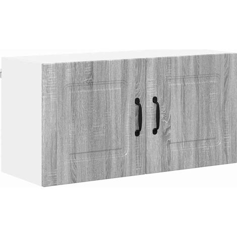 Meuble mural de cuisine,Armoire de cuisine avec porte Gris Sonoma 80 x 31 x 40 cm CFW16732 (1/5)