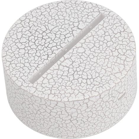Socle de lampe LED de nuit avec 8 puces lumineuses, idéal pour la Saint-Valentin ou un mariage. (1/5)