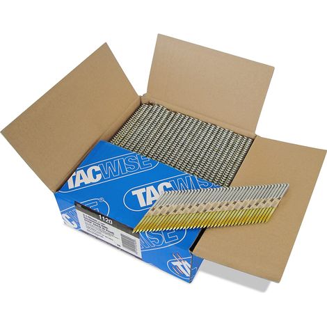 Tacwise 34° Extra Galvanised Framing Ring Shank Nails Type 3.1/65mm (2200) TAC1120