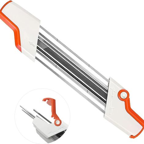 Lime à chaîne universelle pour tronçonneuse, affûteur mini 4,0 mm