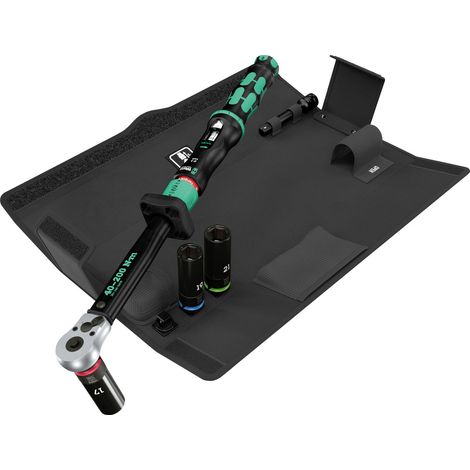 Wera Click-Torque Lock C 3 Set 1 Drehmomentschlüssel 05075790001 KFZ-Radwechsel-Set