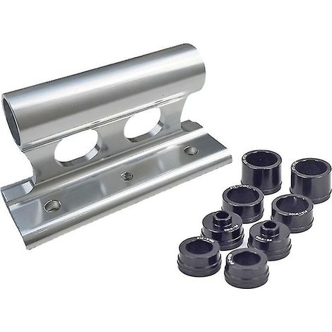 Fourche avant de vélo à dégagement rapide vélo voiture Suv support de montage de bloc de support - argent (1/5)